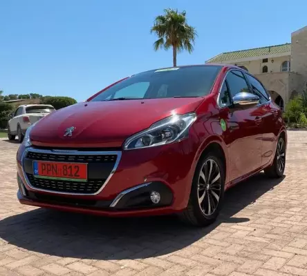 Peugeot 208 for rent in Cyprus