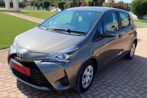 Toyota Yaris for rent in Cyprus