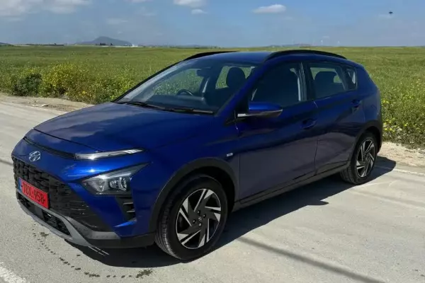 Hyundai Bayon for rent in Cyprus