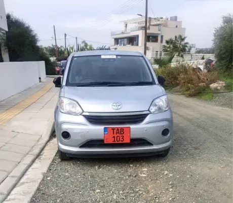 Toyota Passo for rent in Cyprus