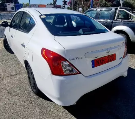 Nissan Latio for rent in Cyprus