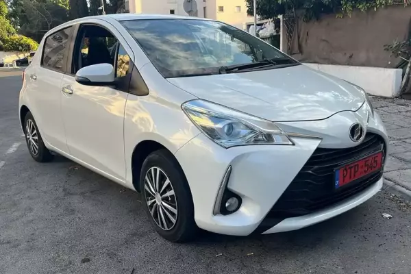 Toyota Vitz for rent in Cyprus