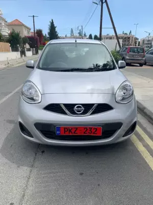 Nissan March for rent in Cyprus