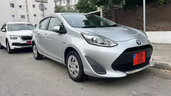 Toyota Aqua for rent in Cyprus