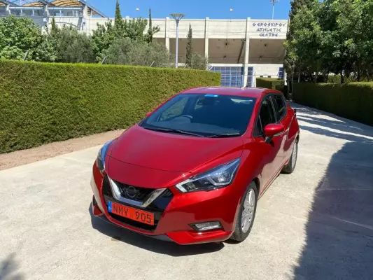 Nissan Micra &pi;&rho;&omicron;&sigmaf; &epsilon;&nu;&omicron;&iota;&kappa;ί&alpha;&sigma;&eta; &sigma;&epsilon; &Mu;&alpha;&nu;&delta;&rho;&iota;ά