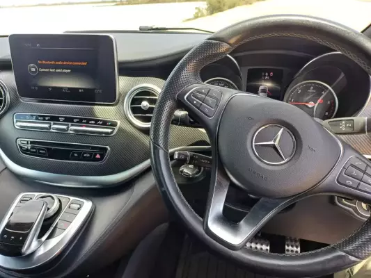 Mercedes V250 for rent in Cyprus