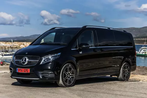 Mercedes V Class for rent in Cyprus