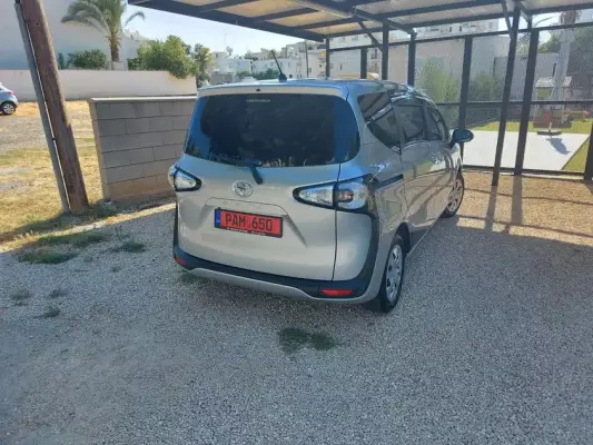 Toyota Sienta for rent in Cyprus