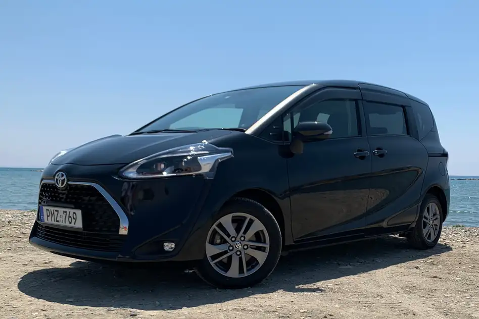 Toyota Sienta for rent in Cyprus