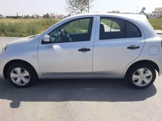 Nissan March for rent in Protaras