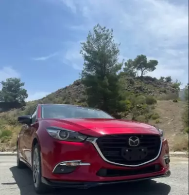 Mazda Axela for rent in Cyprus