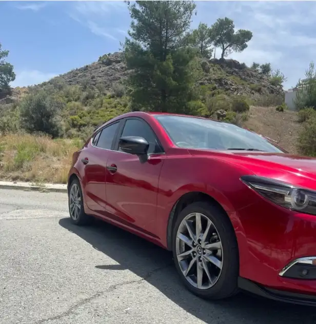 Mazda Axela for rent in Cyprus