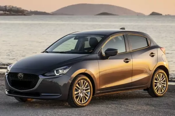 Mazda 2 for rent in Limassol