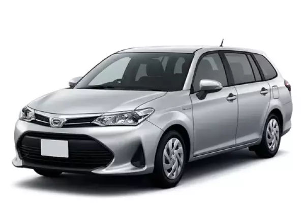 Toyota Corolla Fielder for rent in Cyprus