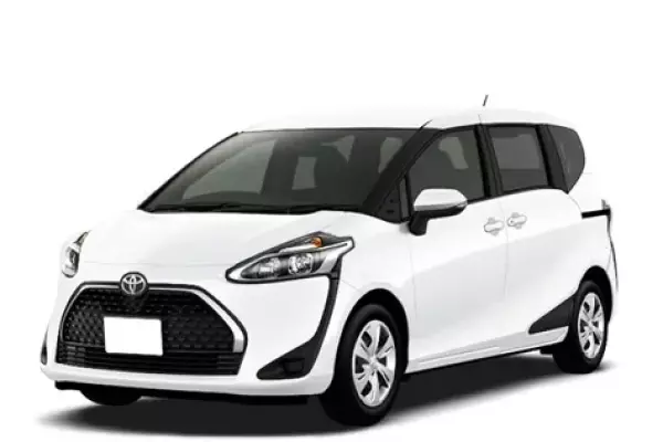 Toyota Sienta for rent in Cyprus