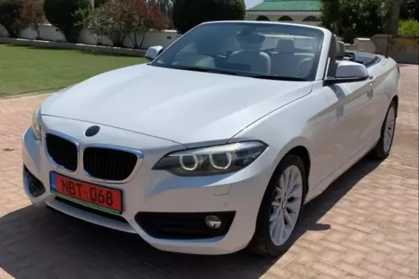 BMW 218i for rent in Cyprus