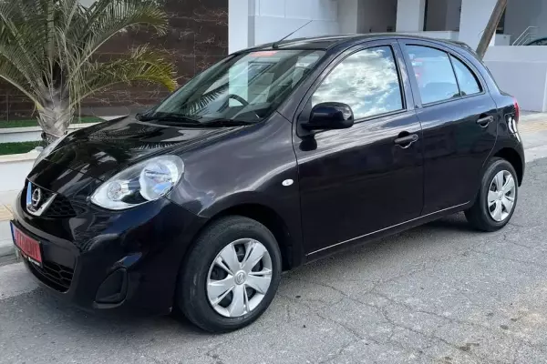 Nissan March for rent in Cyprus