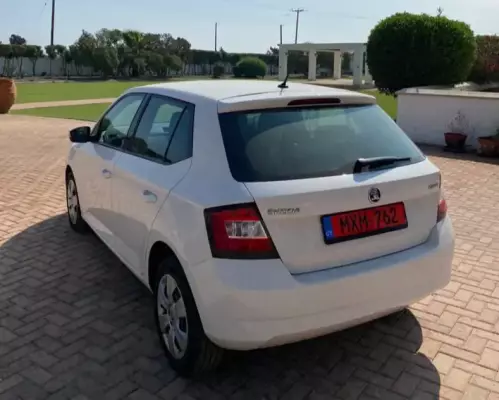 Skoda Fabia for rent in Cyprus