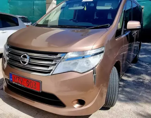 Nissan Serena for rent in Cyprus