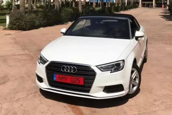 Audi A3 for rent in Cyprus