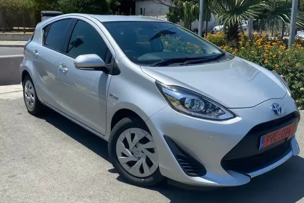 Toyota Aqua for rent in Cyprus