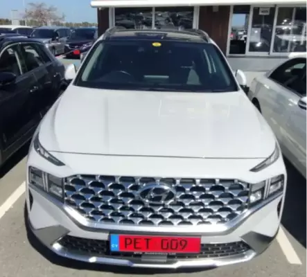 Hyundai Santa Fe for rent in Nicosia
