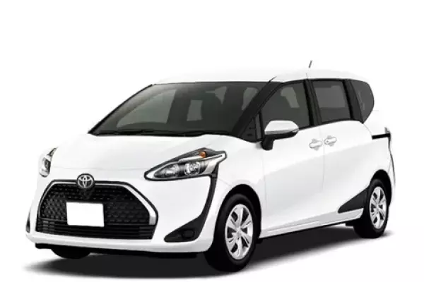 Toyota Sienta for rent in Cyprus
