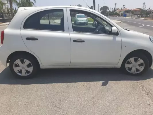 Nissan March for rent in Protaras