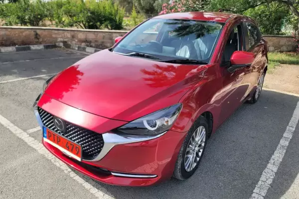 Mazda 2 for rent in Cyprus