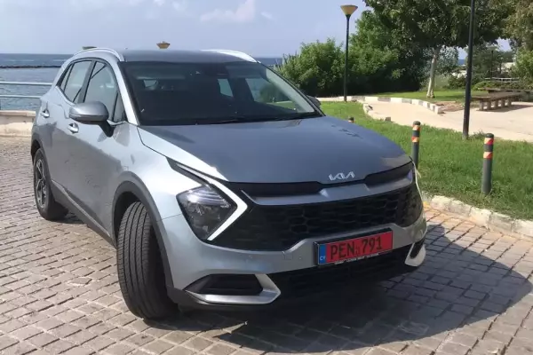KIA Sportage for rent in Cyprus