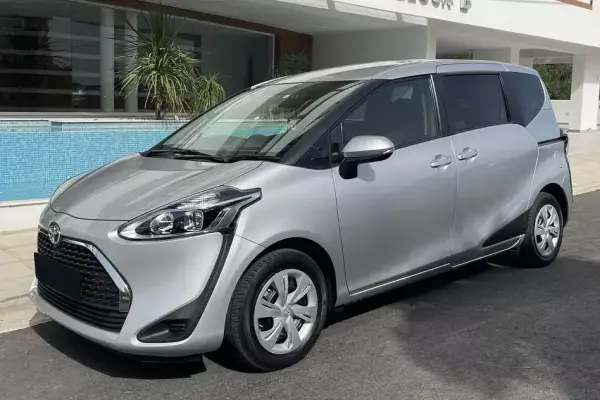 Toyota Sienta for rent in Cyprus