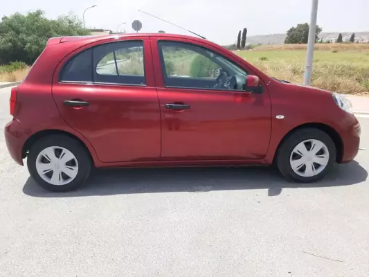 Nissan March for rent in Cyprus