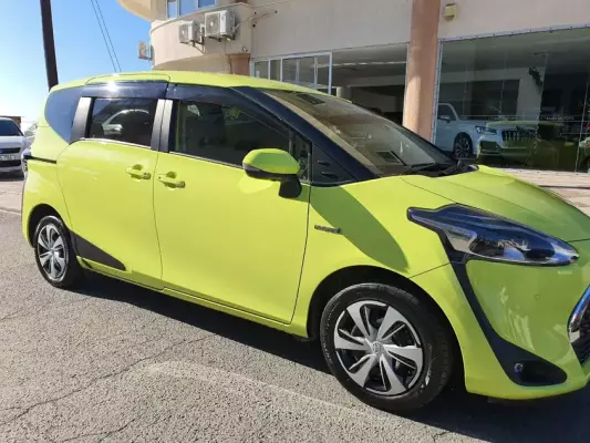 Toyota Sienta for rent in Cyprus