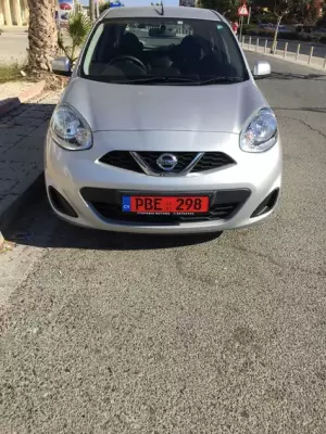 Nissan March for rent in Cyprus