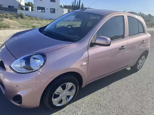 Nissan March for rent in Cyprus
