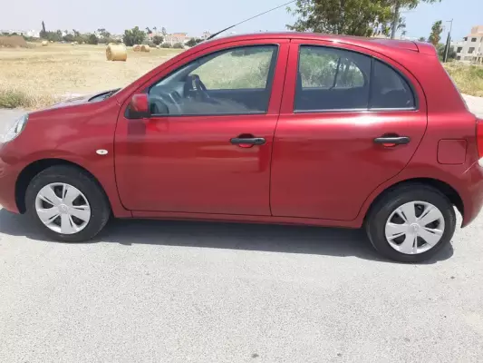 Nissan March for rent in Cyprus