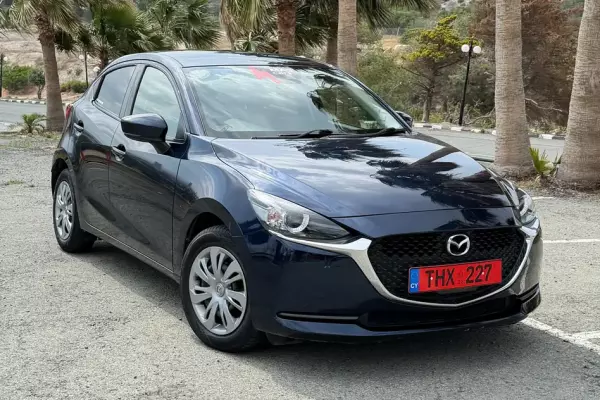 Mazda 2 for rent in Limassol