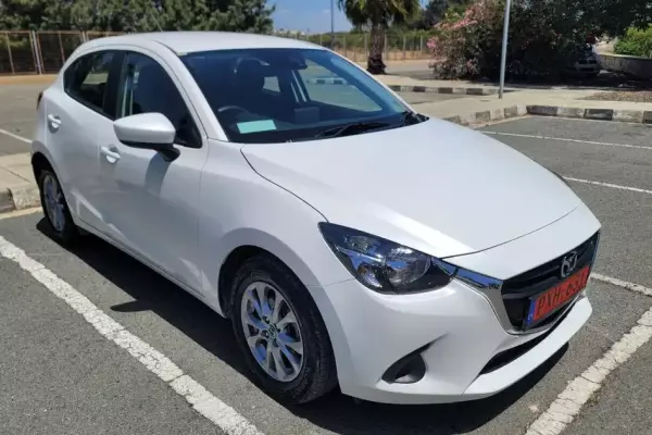 Mazda 2 for rent in Cyprus