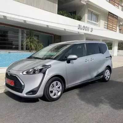 Toyota Sienta for rent in Cyprus