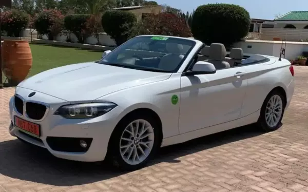 BMW 218i for rent in Cyprus