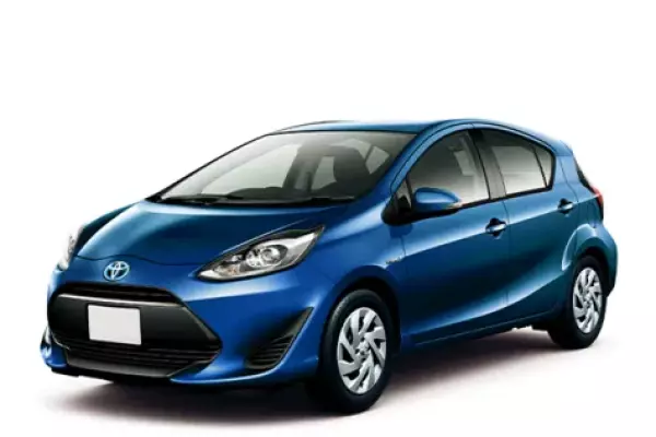 Toyota Aqua for rent in Cyprus