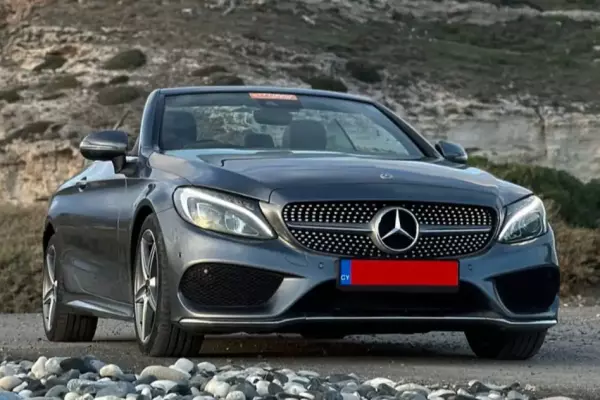 Mercedes C Class for rent in Cyprus