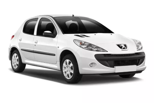 Peugeot 206 for rent in Cyprus
