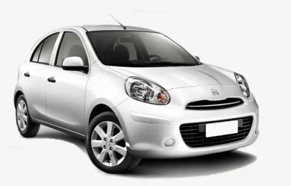 Nissan March for rent in Cyprus